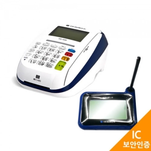 KIS-1020/카드단말기+서명패드/신용IC 및 현금IC 카드 결제 기능의 소형 2인치 써멀단말기